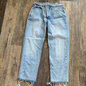 Old Navy Light Blue Straight Leg Jeans